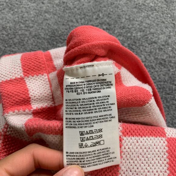 Vans Shorts Womens XL Extra Large Punch White High Rise Elastic Waist Checkered - Picture 8 of 12